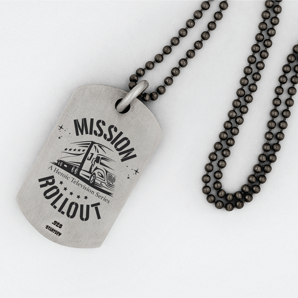 Mission Rollout Dog Tag